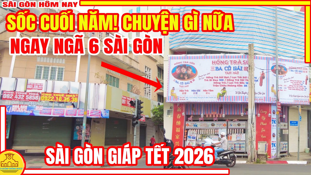 SỐC ! Cuối Năm CHUYỆN GÌ NỮA | Ngay ĐẤT VÀNG Ngã Sáu Sài Gòn  THẬT KHÓ TIN | Sài Gòn Hôm Nay