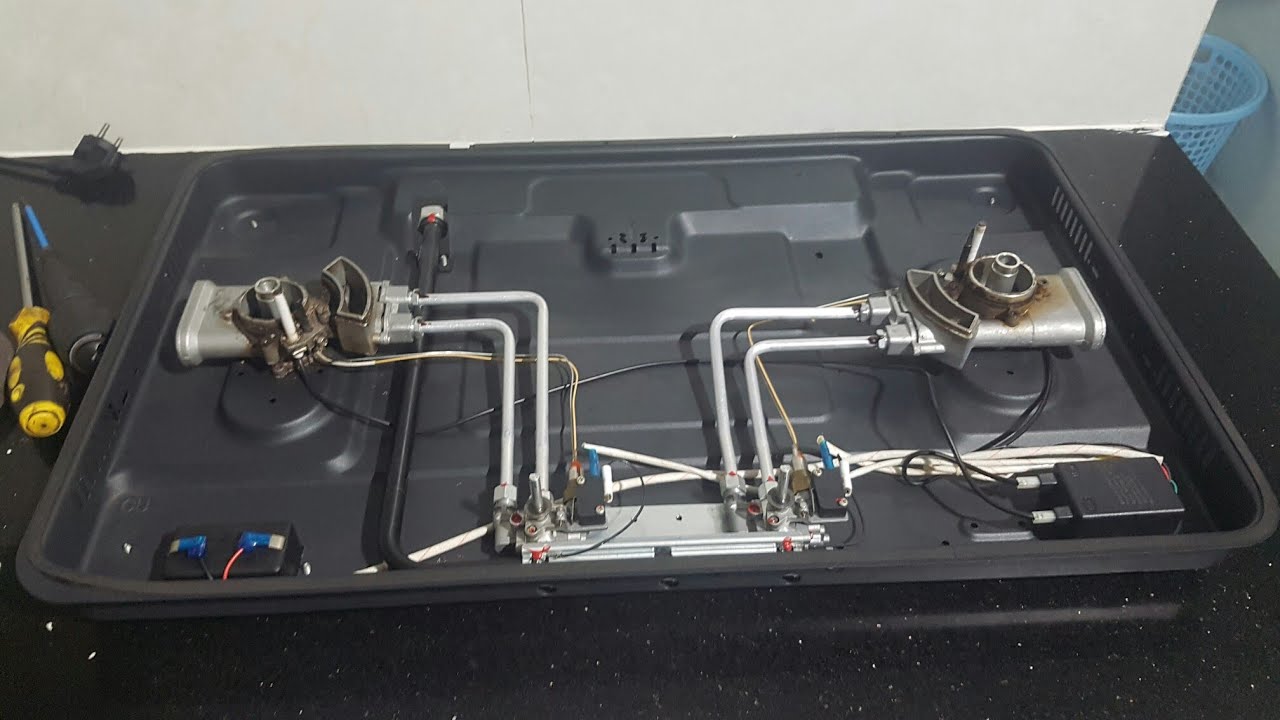 Hướng dẫn sửa Bếp Ga âm đánh lửa kém và tháo vệ sinh