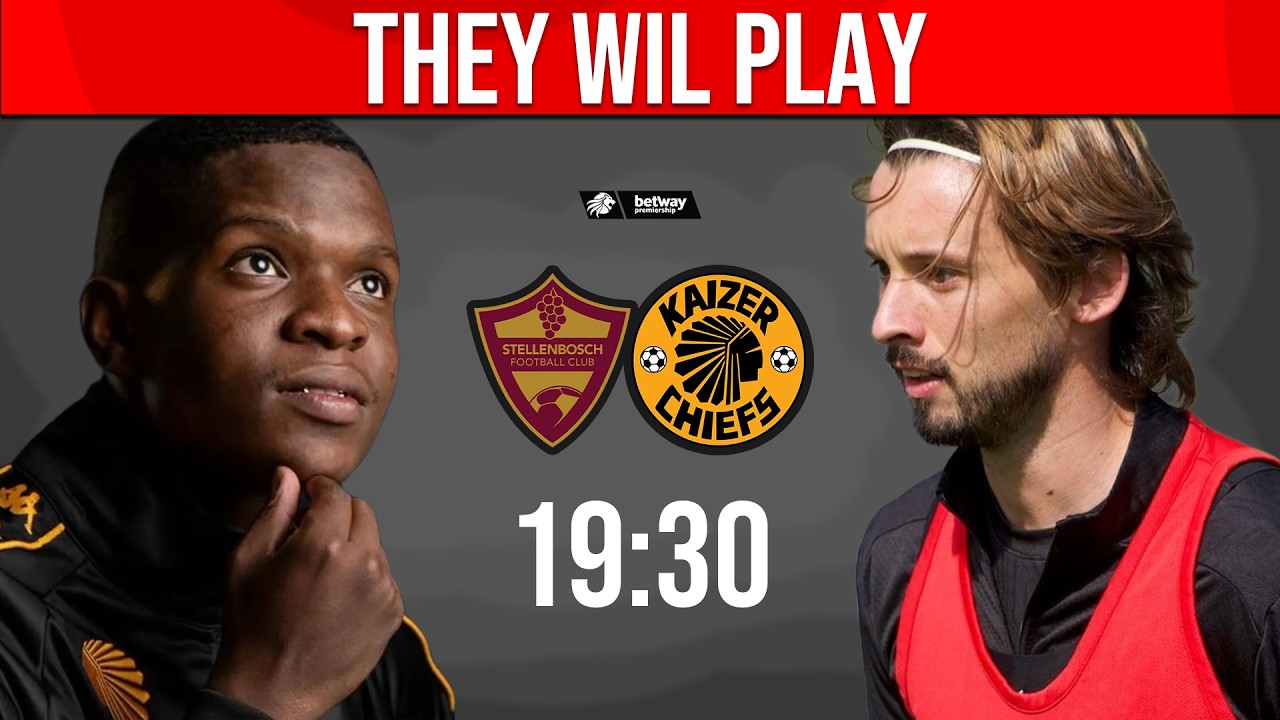 KHALIL BEN YOUSSEF ON CHISLETT AND SHINGA, STELLENBOSCH FC VS KAIZER CHIEFS, BETWAY PREMIERSHIP