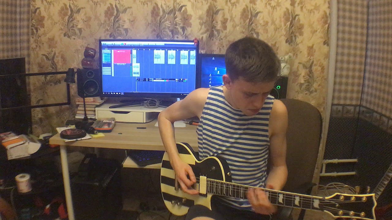 Рифф на конкурс Fredguitarist и D`Addario - Nick of Exzoust