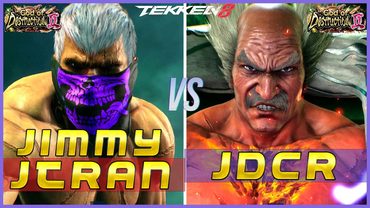 T8 ▰ JDCR (Heihachi) Vs JIMMYJTRAN (Bryan) ▰ Tekken 8 High Level Gameplay