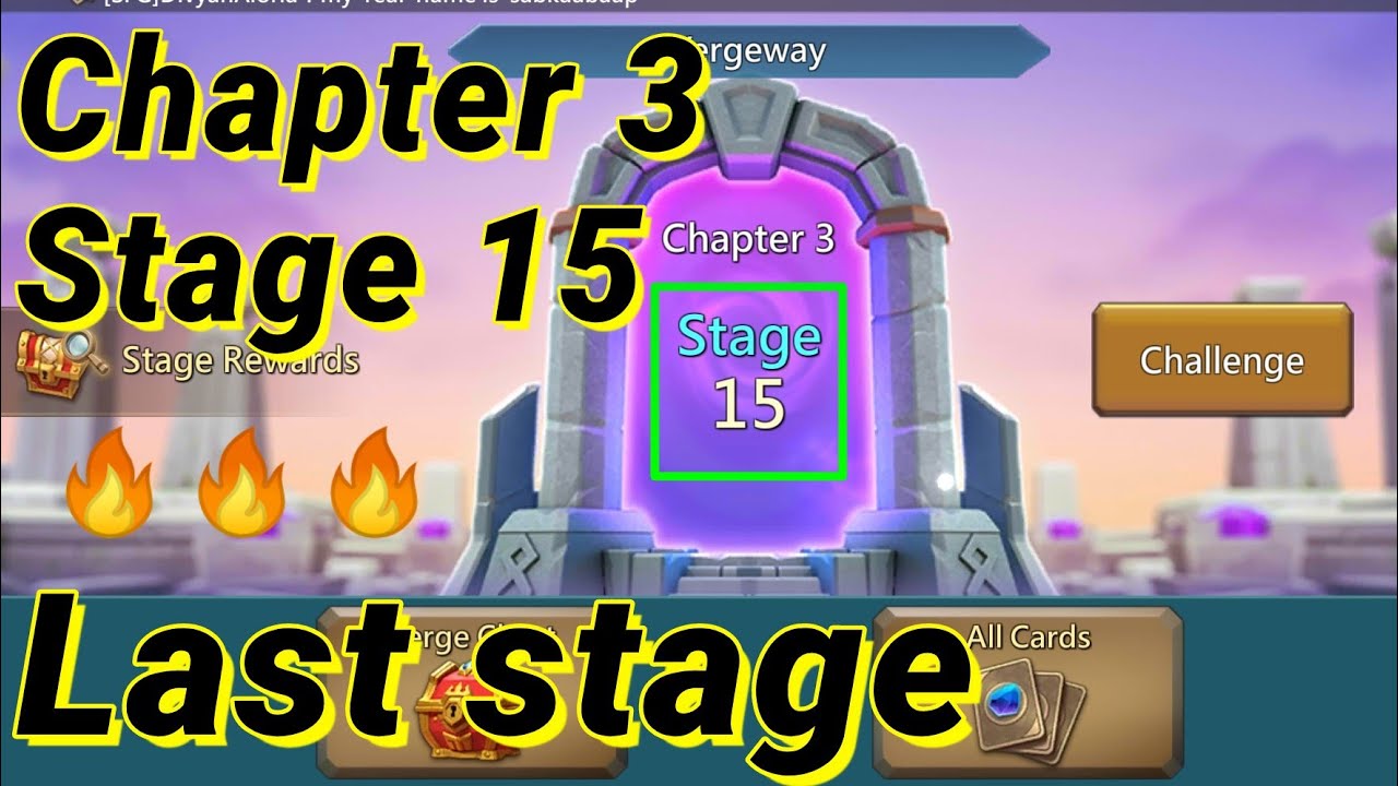 Lords mobile vergeway chapter 3 stage 15