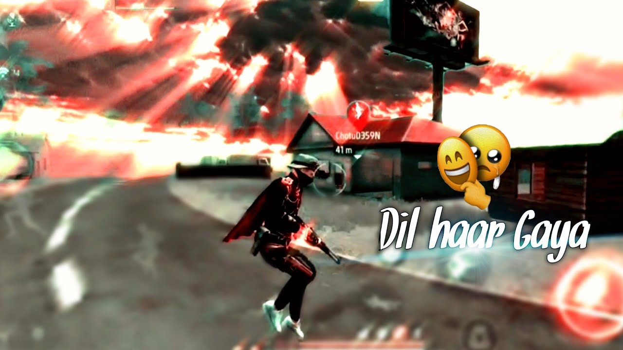 Dil haar gaya ❤️&zwj;🩹 //FF status ff sad status  WhatsApp status #freefire #ng10FF