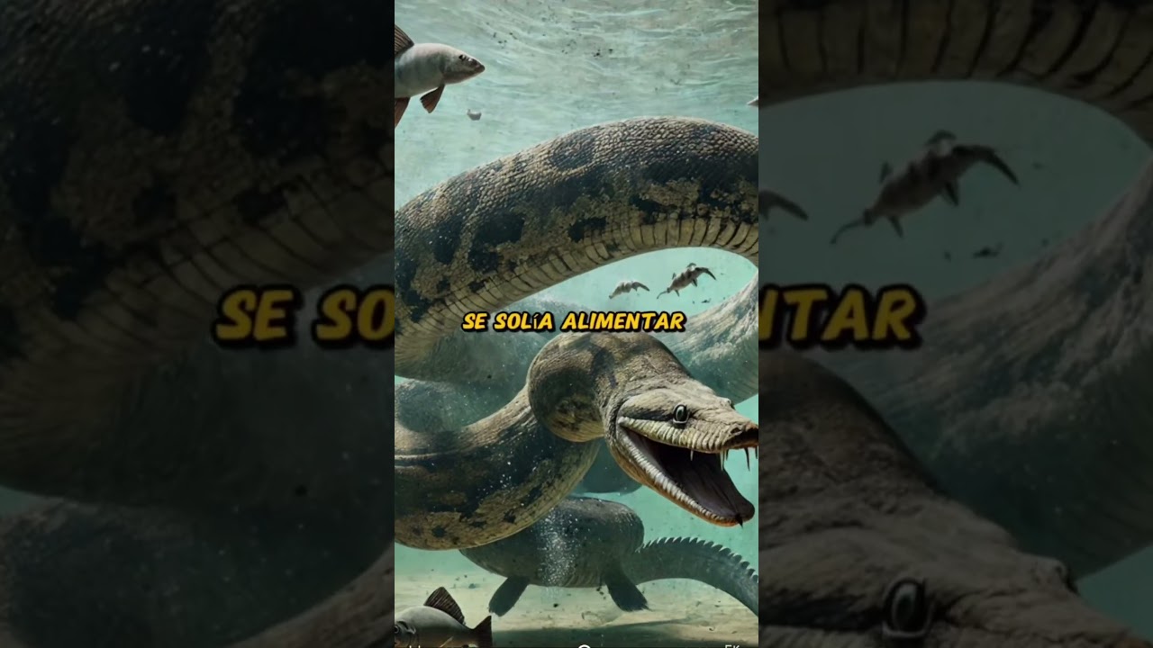Comoces la titanoboa?#viral#relato#shorts#titanoboa#animalesantiguos#extincion