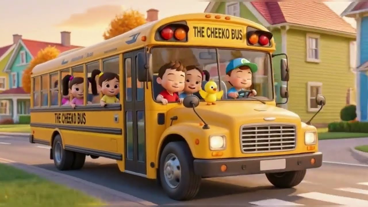  The Cheeko Bus Song 🚌 | Fun Baby Bus Adventure ✅ Cheeko Bus Song for Toddlers | Nursery Rhymes 