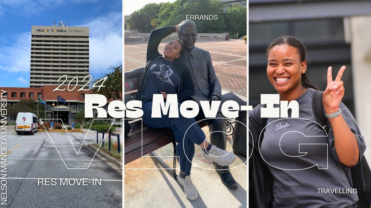 2024 Res Move-In vlog 🌸| Travel with me from Limpopo to EC | Nelson Mandela University | SA🇿🇦♥️