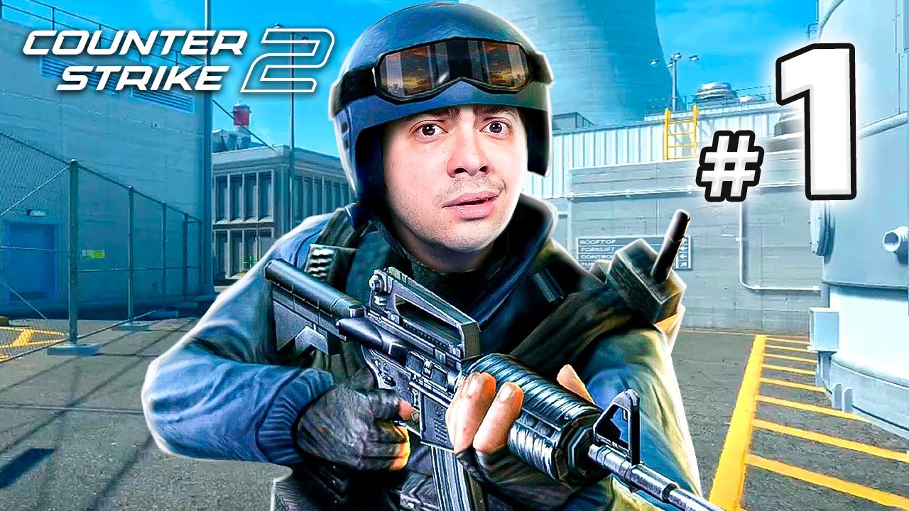 alanzoka jogando Counter-Strike 2 pela primeira vez