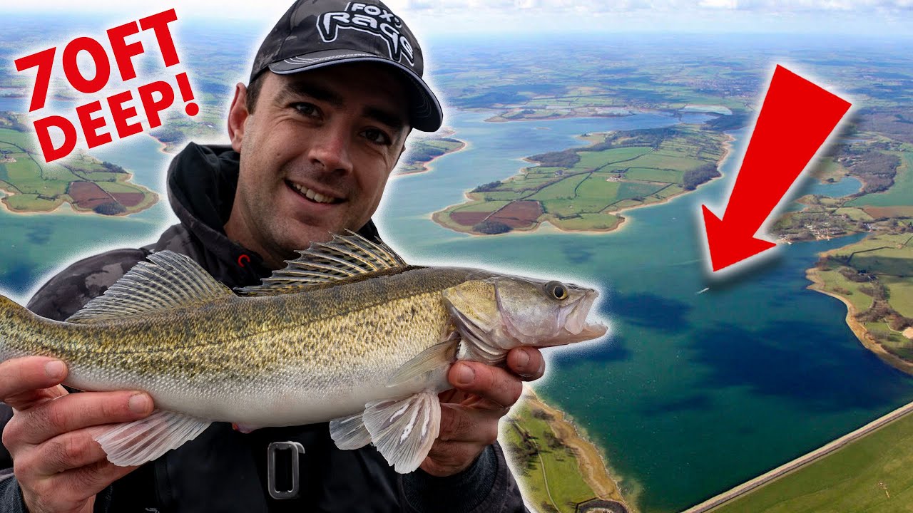 Lure Fishing For Zander On One Of The BIGGEST LAKES In The UK!