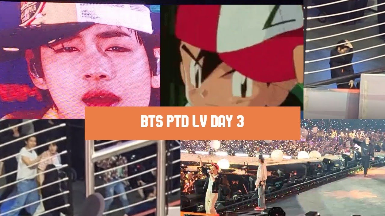 BTS PTD Las Vegas Day 3 mini vlog | last min 