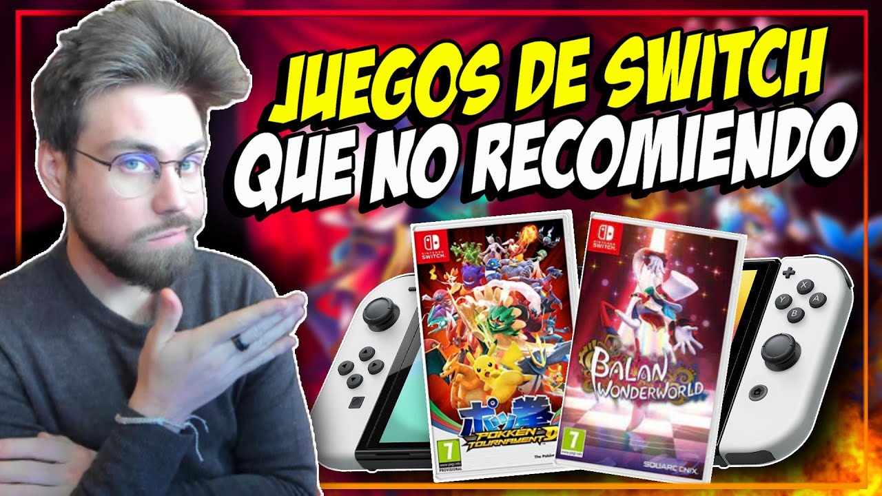10 Juegos que NO recomiendo de Nintendo Switch! Grandes DECEPCIONES