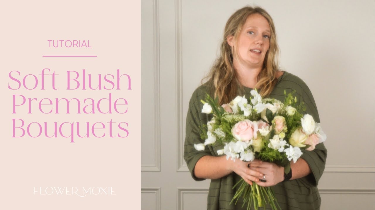 Soft Blush Premade Bouquet Customization: DIY Your Dream Floral Arrangement