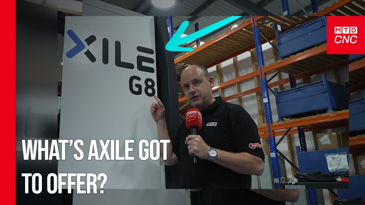 Axile 5 AXIS that TURNS and MILLS - available ex stock