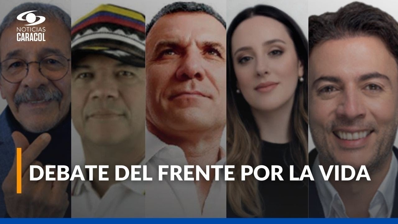 EN VIVO: debaten Roy Barreras, Daniel Quintero, Martha Bernal, Héctor Pineda y Edison Lucio Torres