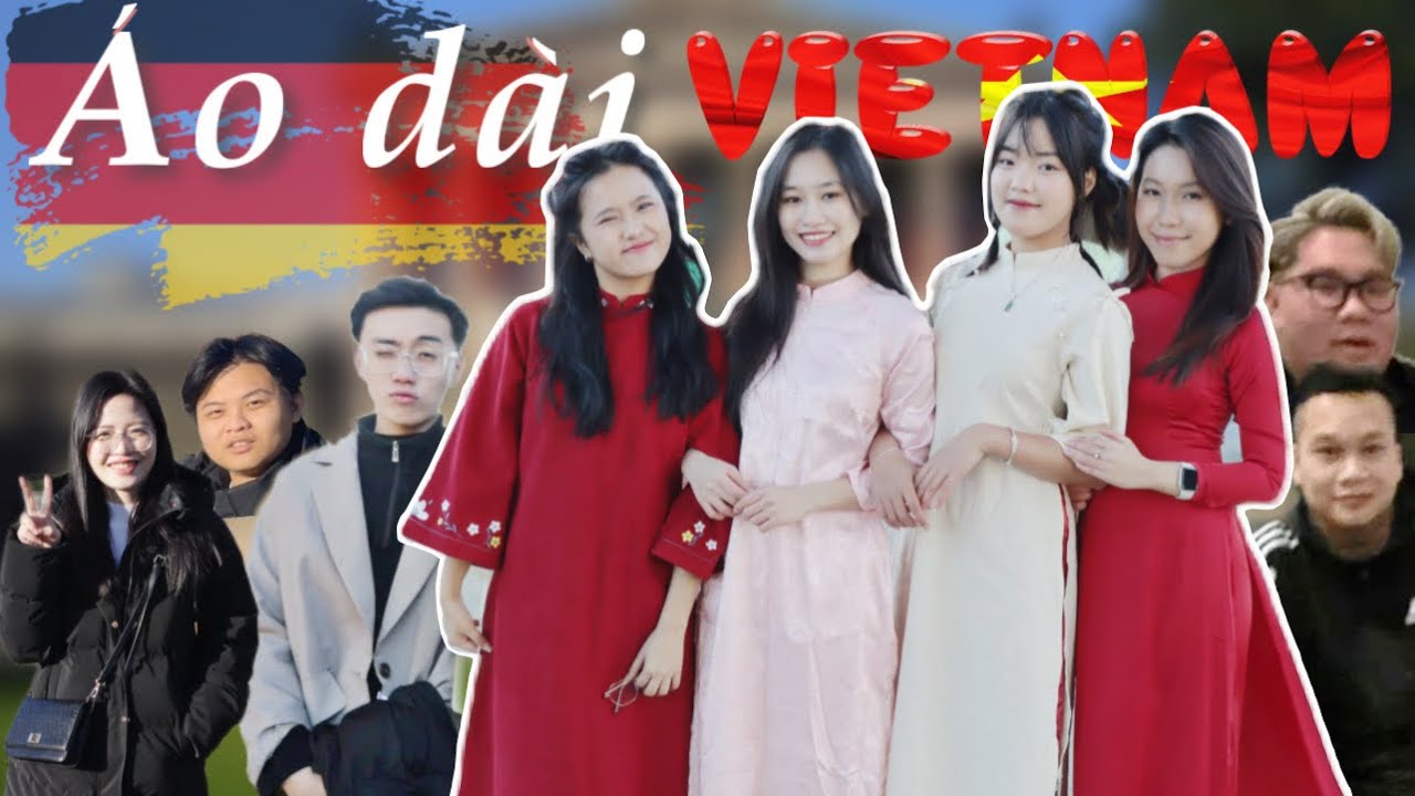 Chúng mình đã mang ÁO DÀI VIỆT NAM 🇻🇳 đến ĐỨC 🇩🇪