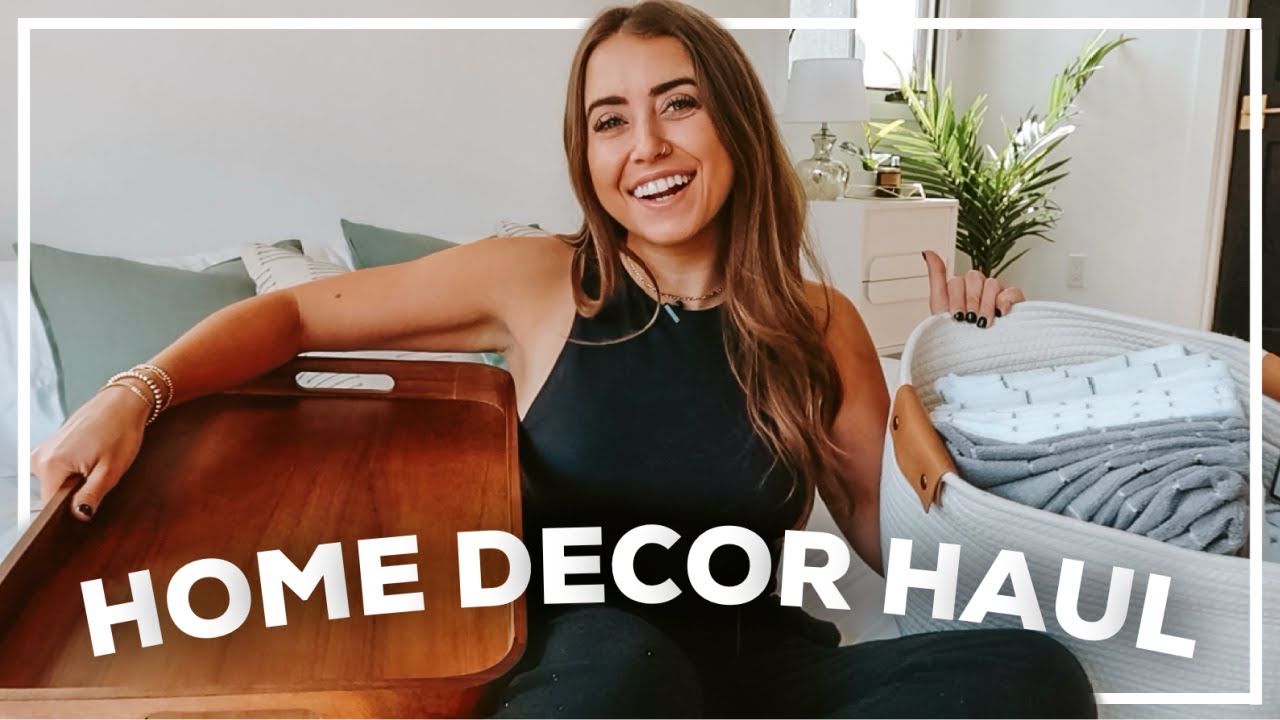 HOME DECOR HAUL! furniture + decor from target, amazon, west elm + more! | 2020