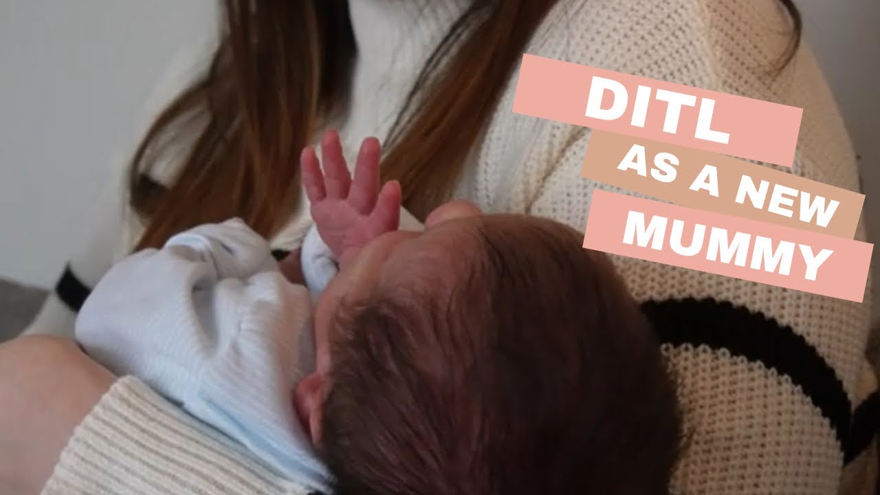 DAY IN THE LIFE AS A NEWBORN MUM