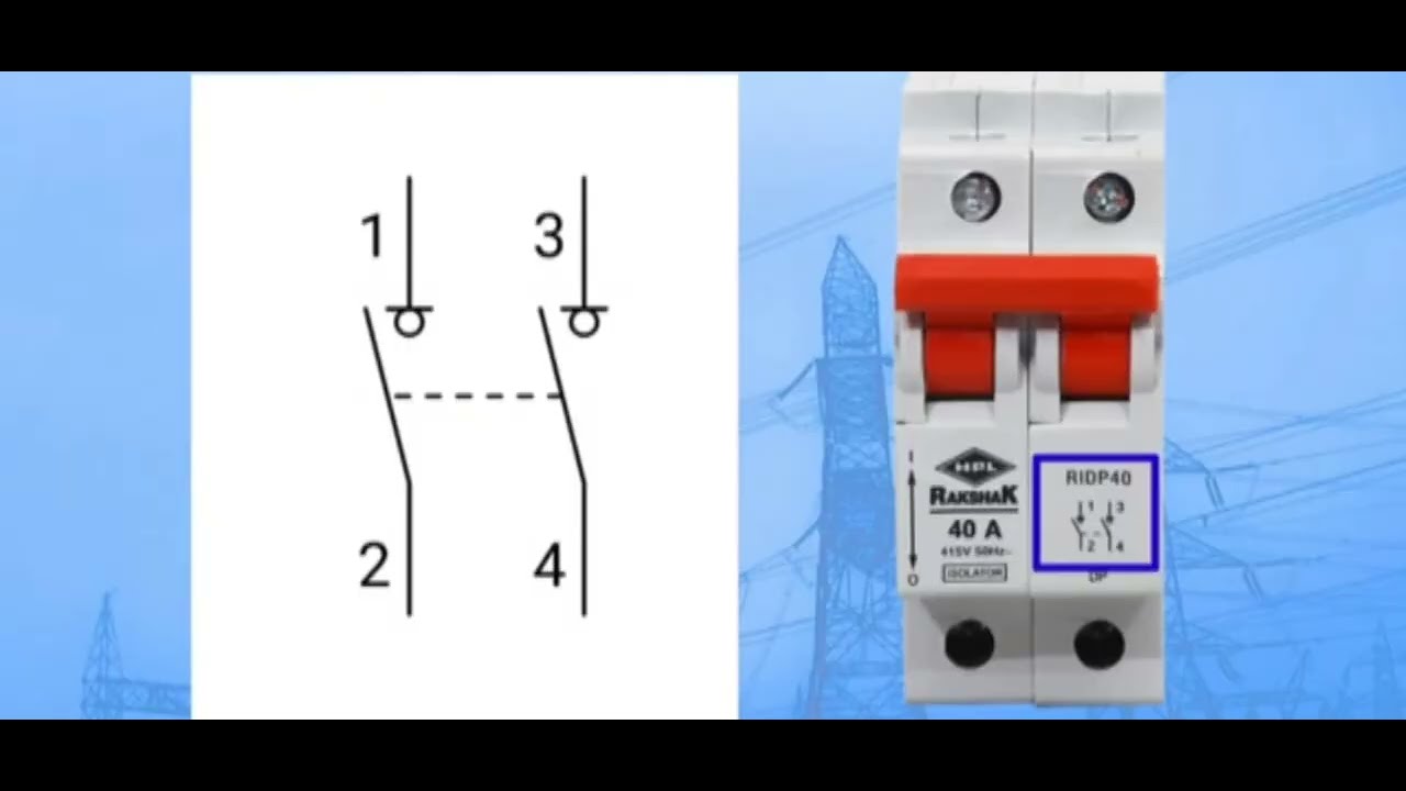 Difference in MCB And Isolator: Difference in MCB And Isolator in hindi