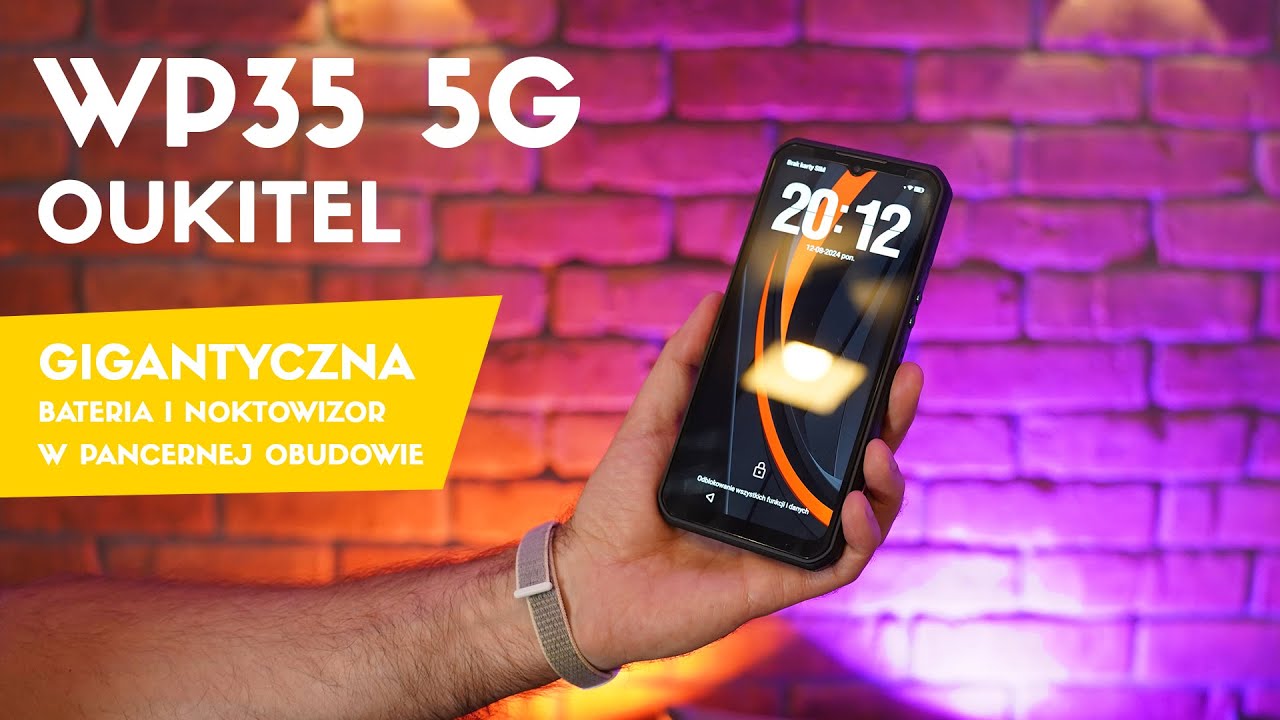 OUKITEL WP35 5G 8/256GB 11Ah - test potwora za 1299 zł!