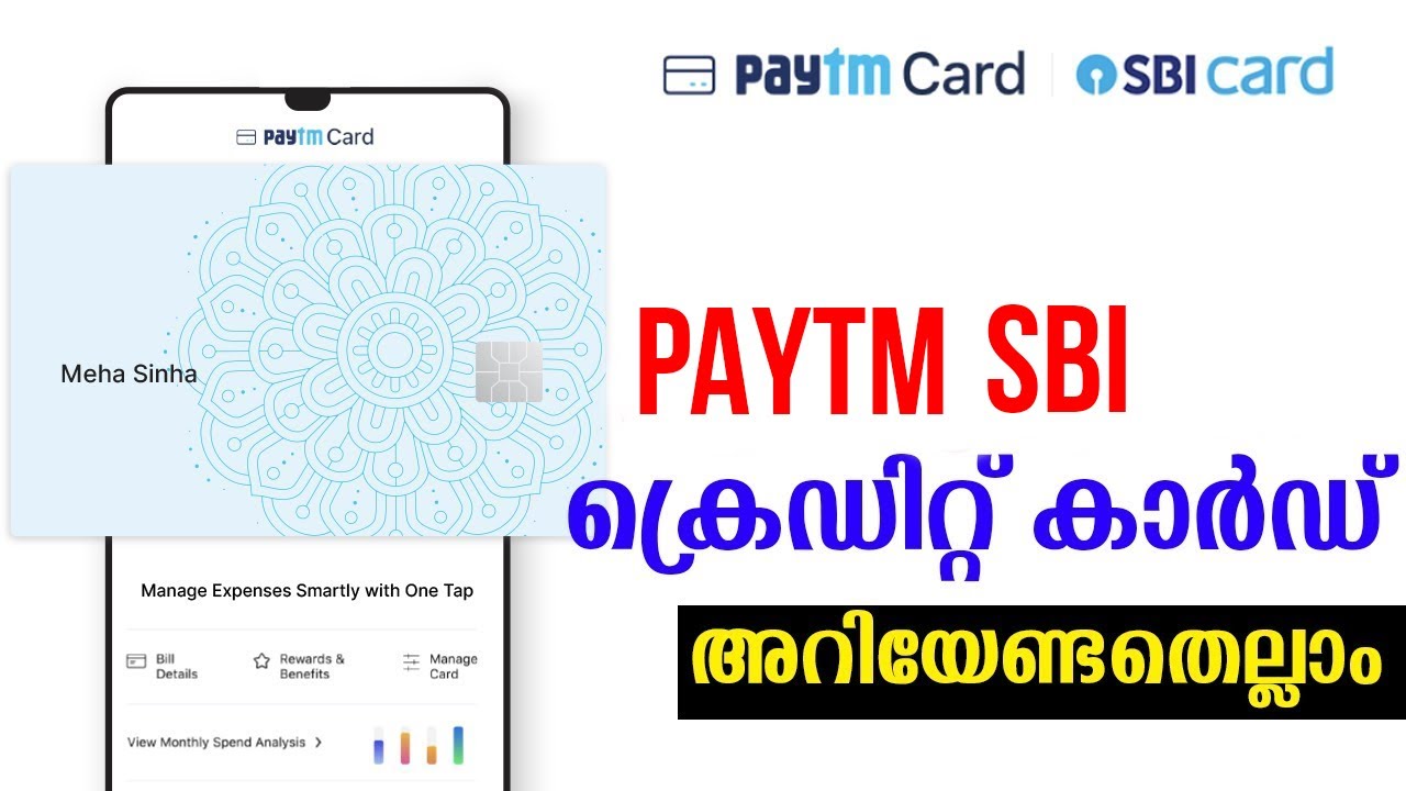 Paytm SBI Credit Cards || Paytm SBI Credit Card Select | 5% Unlimited Cashback
