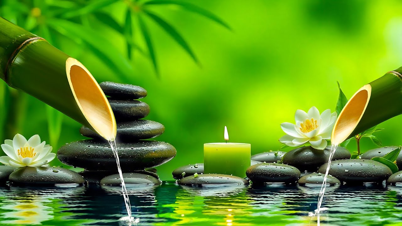 Peaceful Piano With Soothing Water Sounds 🌿 Deep Healing to Release Stress, Anxiety and Depression