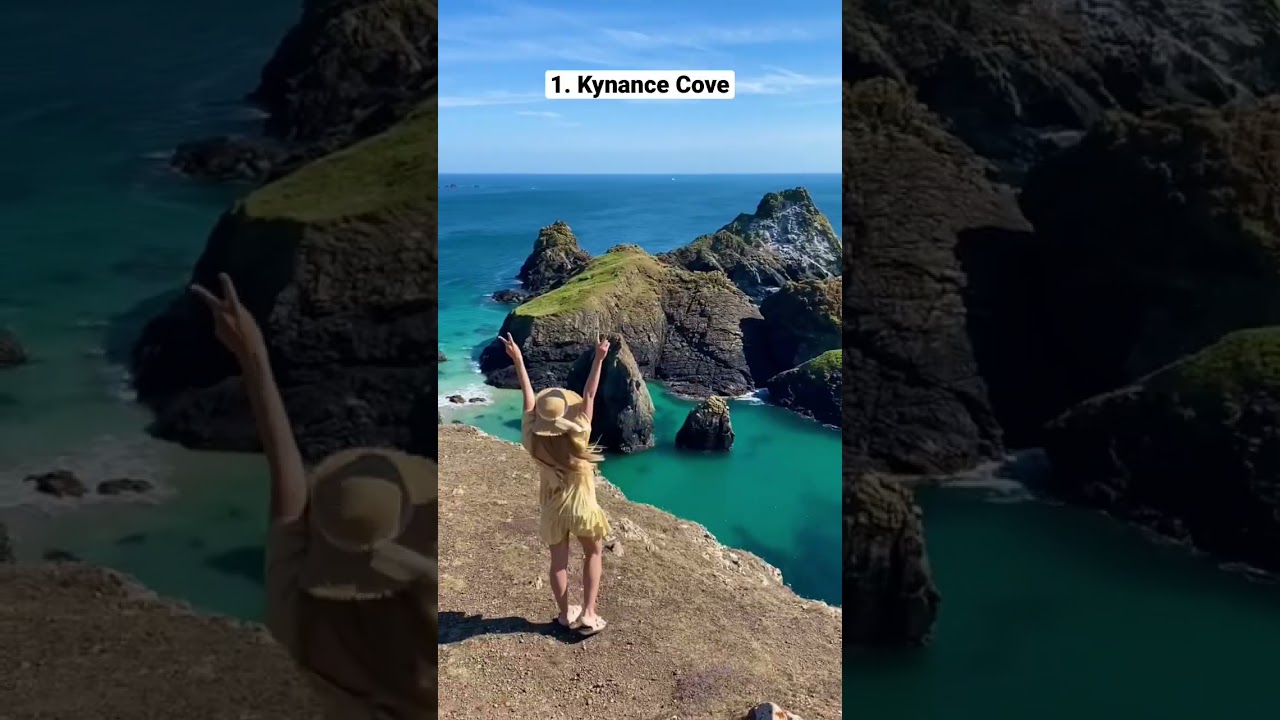 7 Must-Visit Destinations in Cornwall 🤩 #cornwall #travelshorts #uktravel #shorts #travel