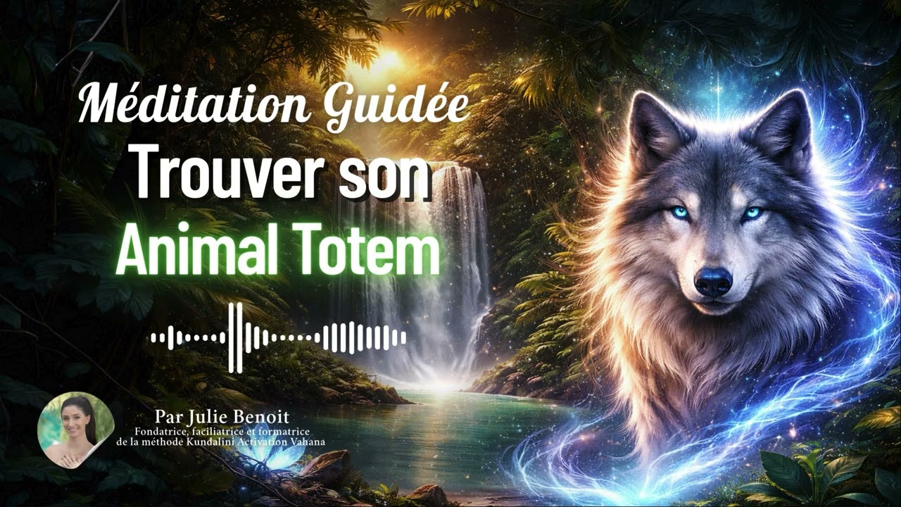 Méditation guidée pour rencontrer ton animal totem | Activation Kundalini & intuition spirituelle