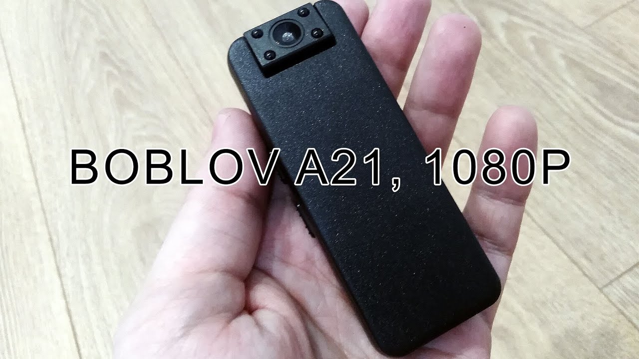 BOBLOV A21 test распаковка и тест портативной мини камеры