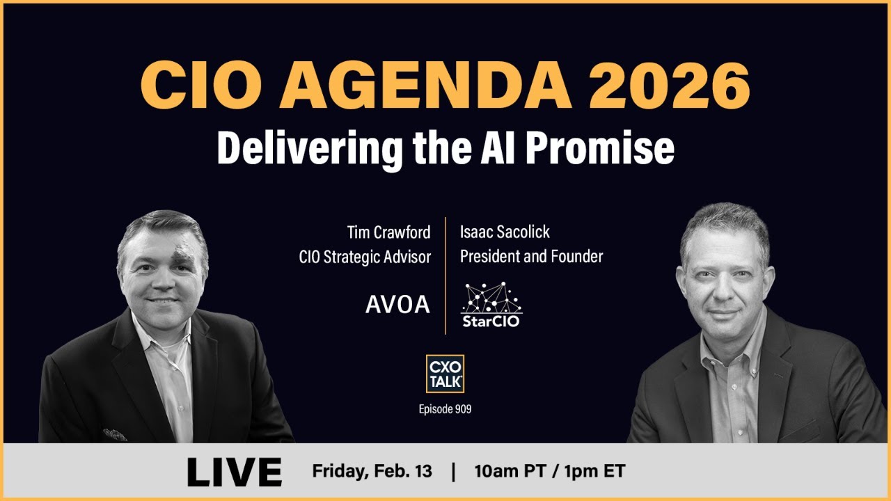 CIO Agenda 2026: Delivering on the AI Promise
