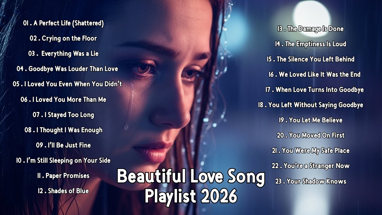 English Love Songs New Relaxing Playlist | Broken heart songs for sleep | NextVoices | Pop Music