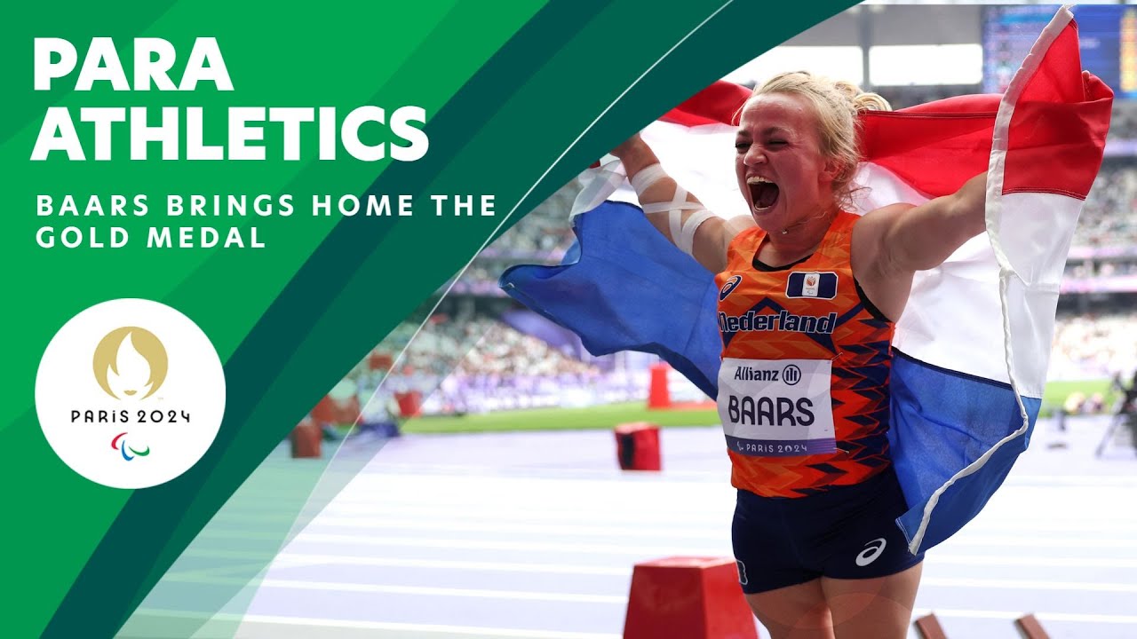Lara Baars Is The Shot Put F40 Paralympic Champion 🇳🇱🥇💪