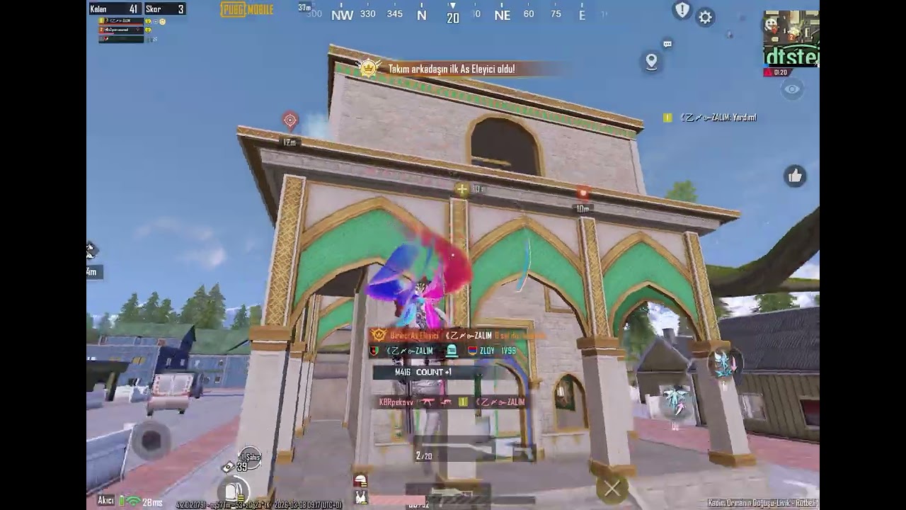 Lirik oynadık arkadaşlarla