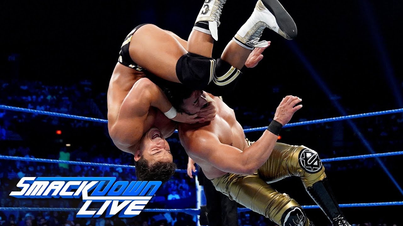 Chad Gable vs. Andrade – King of the Ring Quarterfinal Match: SmackDown LIVE, Sept. 3, 2019
