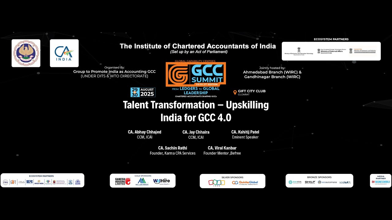 Day-2 (30.08.2025)-Session- 8 GCC SUMMIT 2025 @ GIFT CITY-GANDHINAGAR ON 29 & 30.08.2025