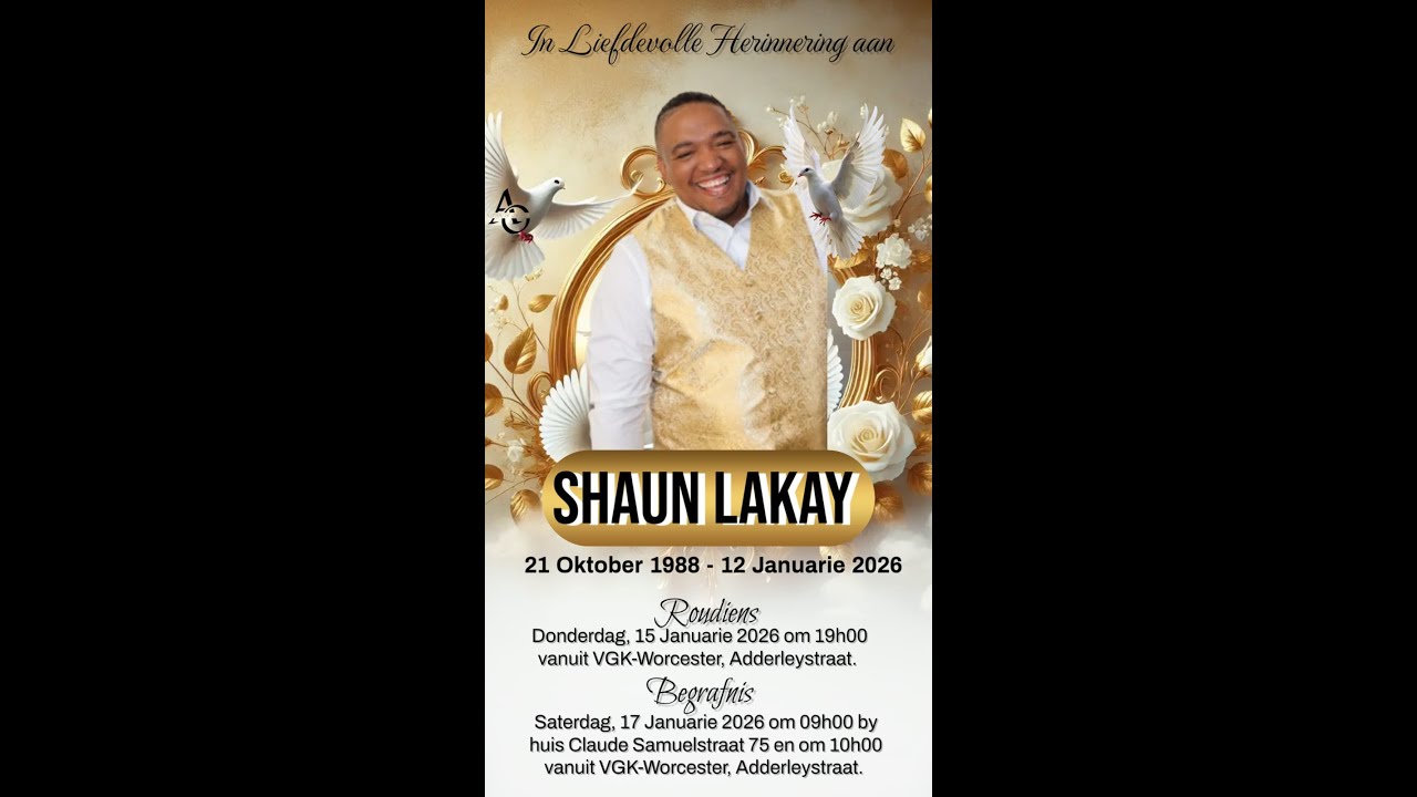 Roudiens van Shaun Lakay