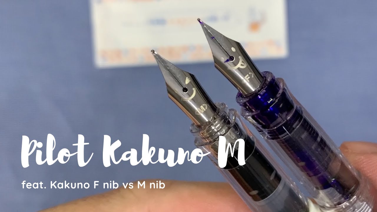 Fountain Pen Noob: Pilot Kakuno Medium Nib comparison
