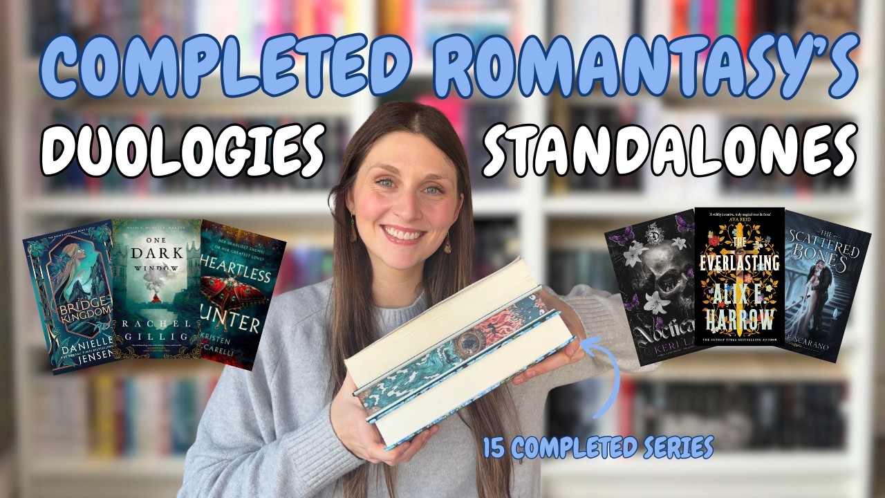 15 Duology & Standalone Romantic Fantasy Book Recs | Completed Book Series Recs 📚 ⚔️