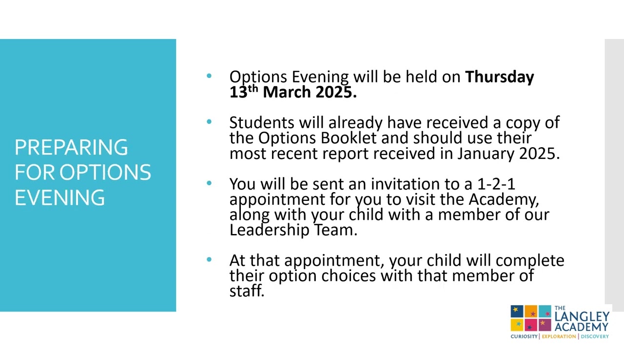 Y9 Parents Options Guide 2025
