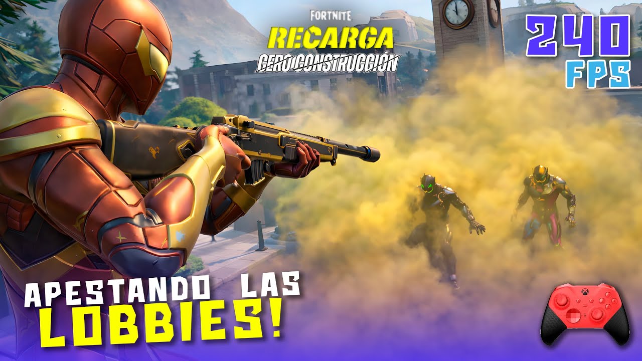 Este rifle debería estar prohibido en CERO CONSTRUCCIÓN - Fortnite Recarga Cero Construcción