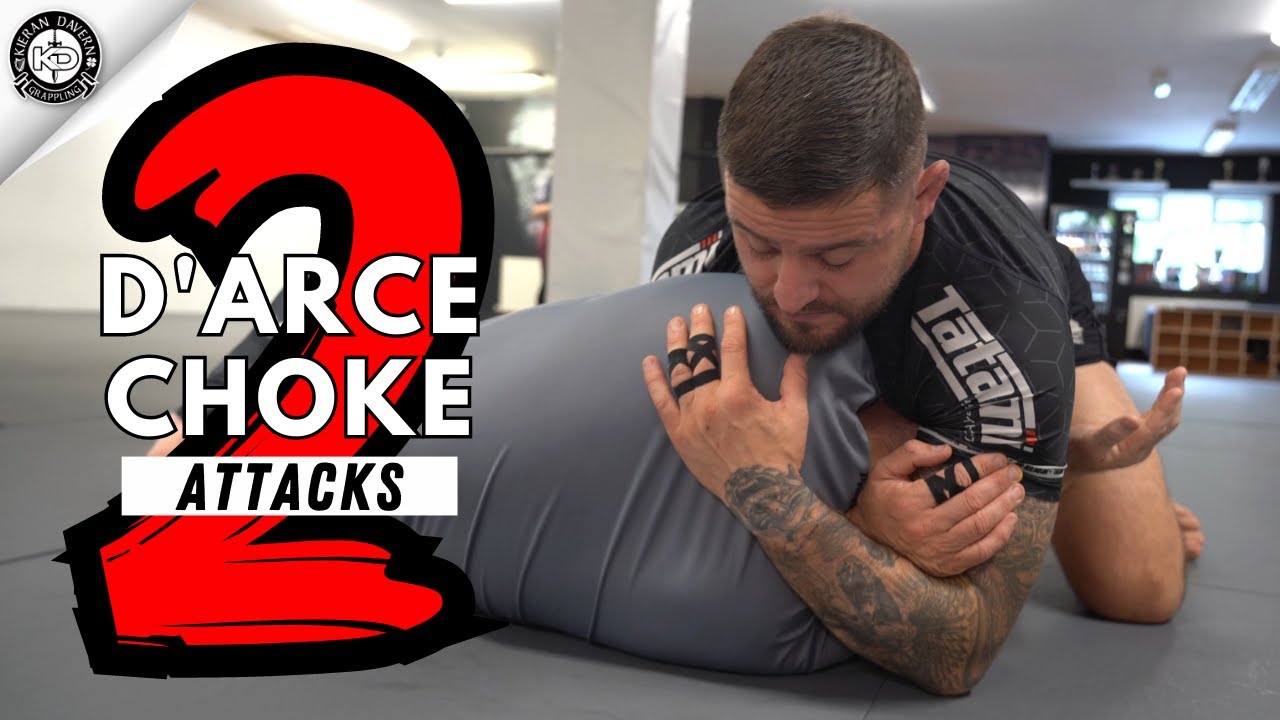 2 D'arce Choke Attacks from Front Headlock