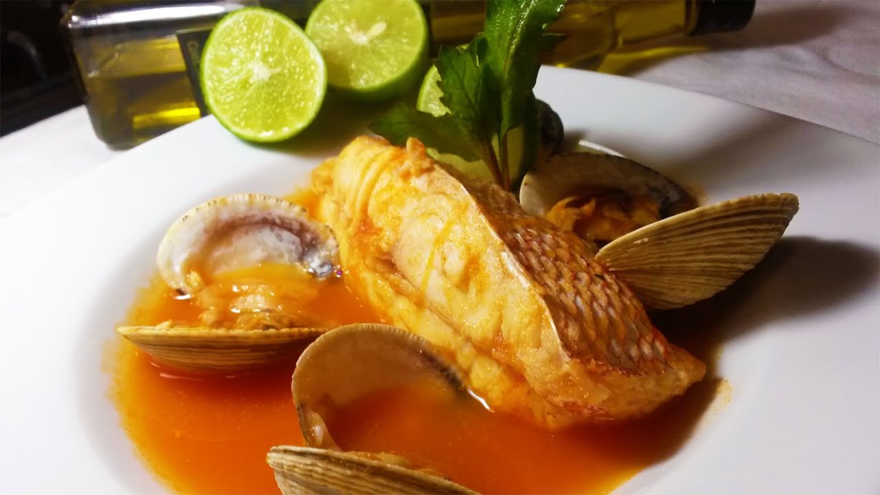 Cocinar caldo de pescado con almejas (Fácil y Sencillo)