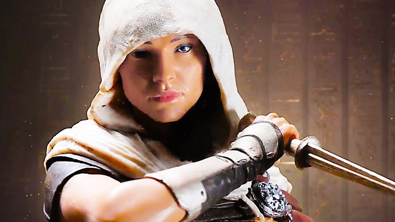 ASSASSIN'S CREED ORIGINS : BAYEK and Aya Figurines Trailer