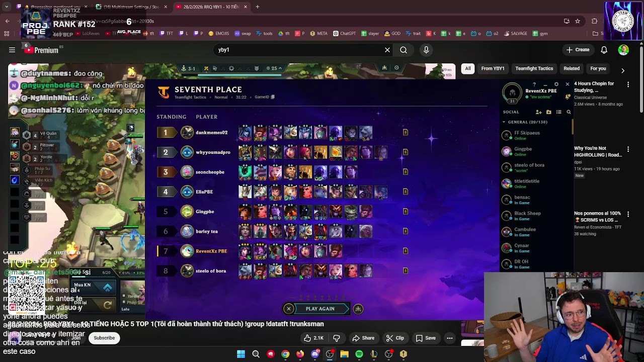 Nos ponemos al 100%🏆SCRIMS vs LOS MEJORES DEL MUNDO😈6 DÍAS X MI PRÓXIMO TORNEO TFT