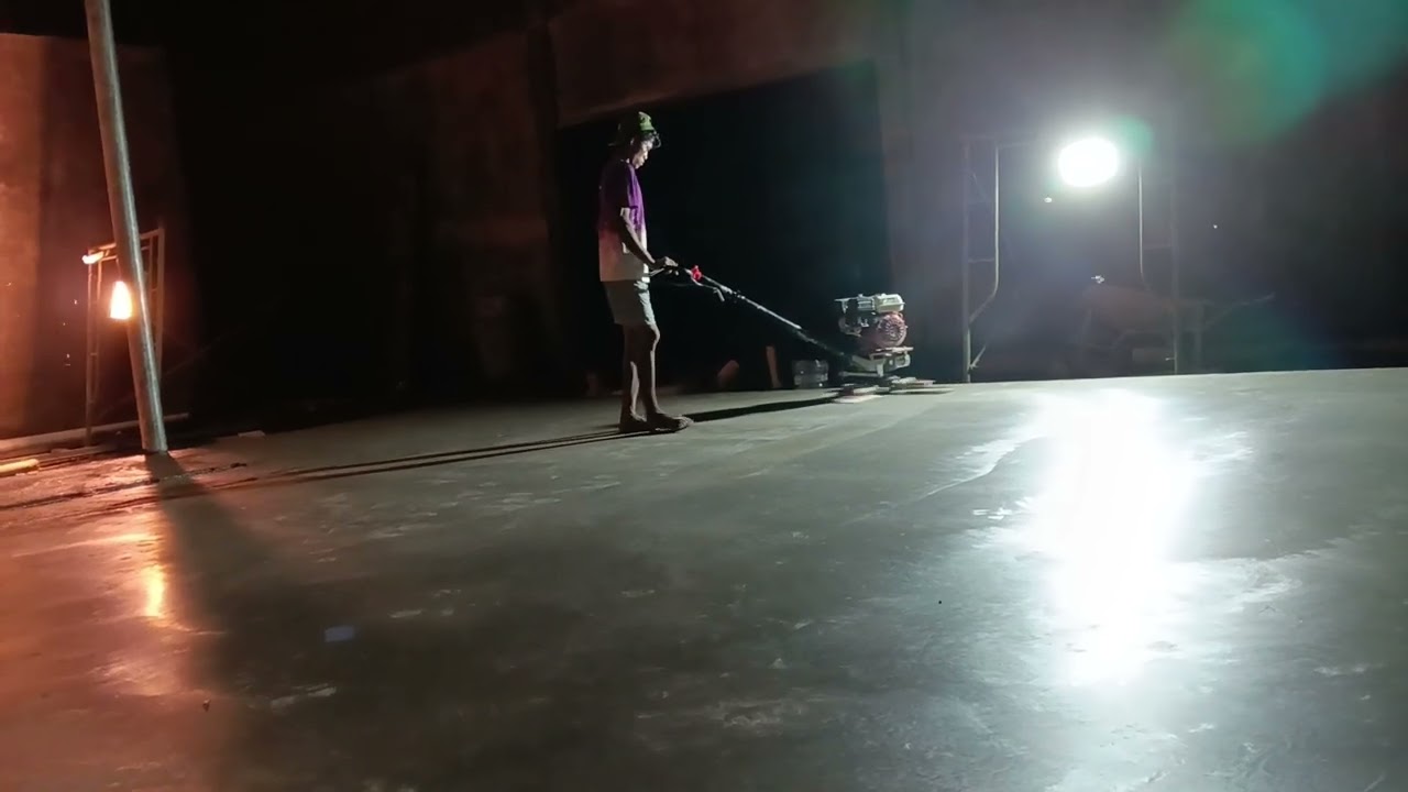 Jasa trowel lantai lapangan padel murah 081332504039