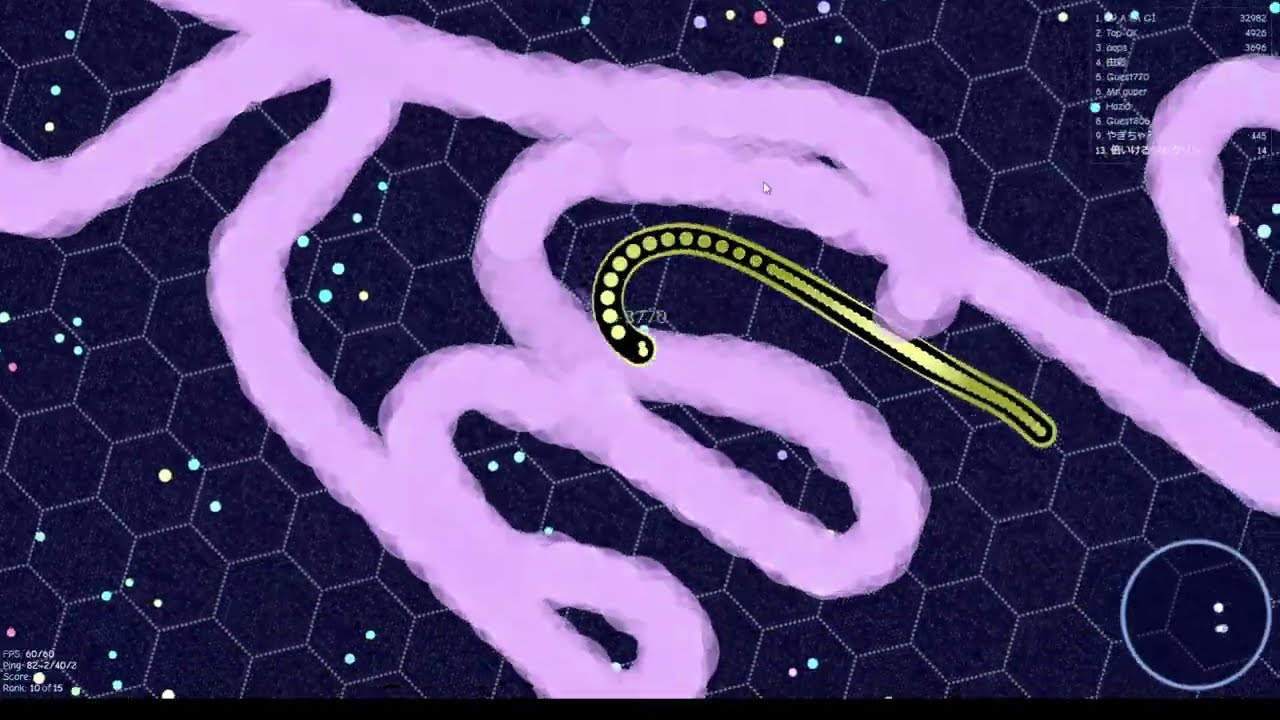 【gulper.io】Lucky happened while playing ラッキー集