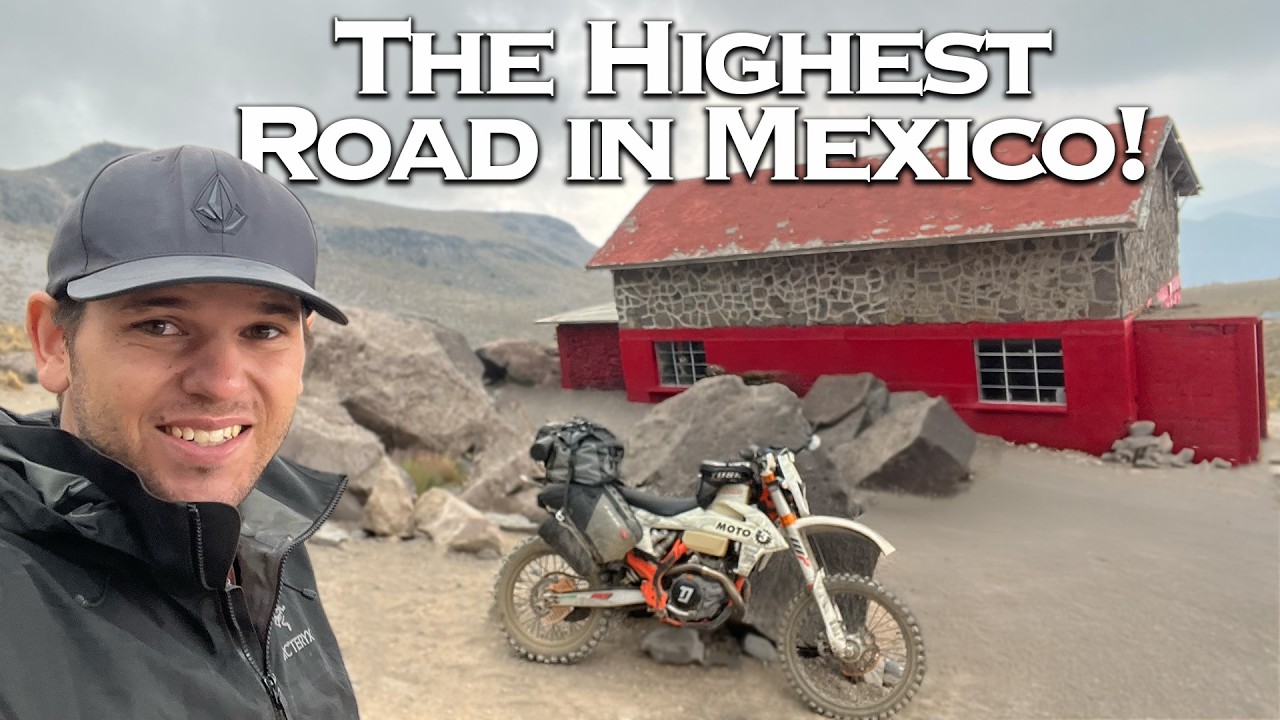 Motorcycling to 14,000 feet in Mexico... It was cold! EP | 119