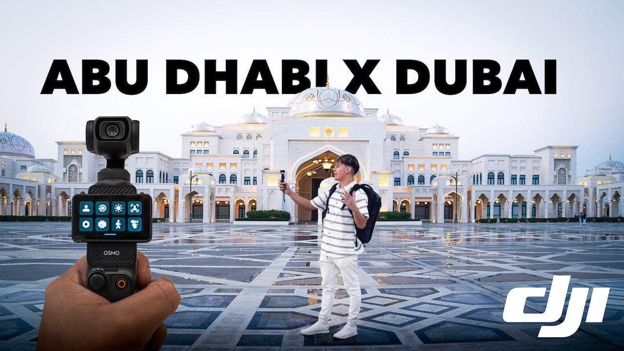 DJI Osmo Pocket 3 Explores Abu Dhabi & Dubai | Cinematic Vlog