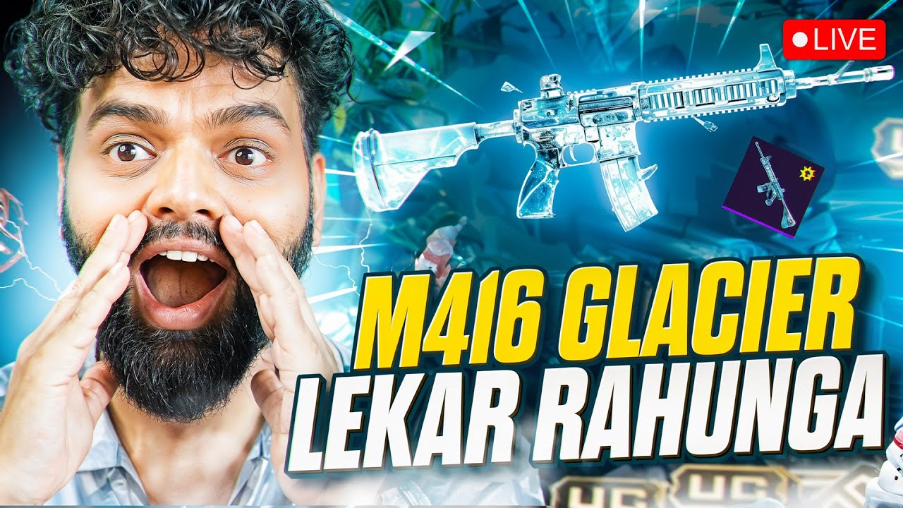 SPENT UC Like a MADMAN for Glacier M4 😵‍💫 21000 UC🔥 BGMI #live