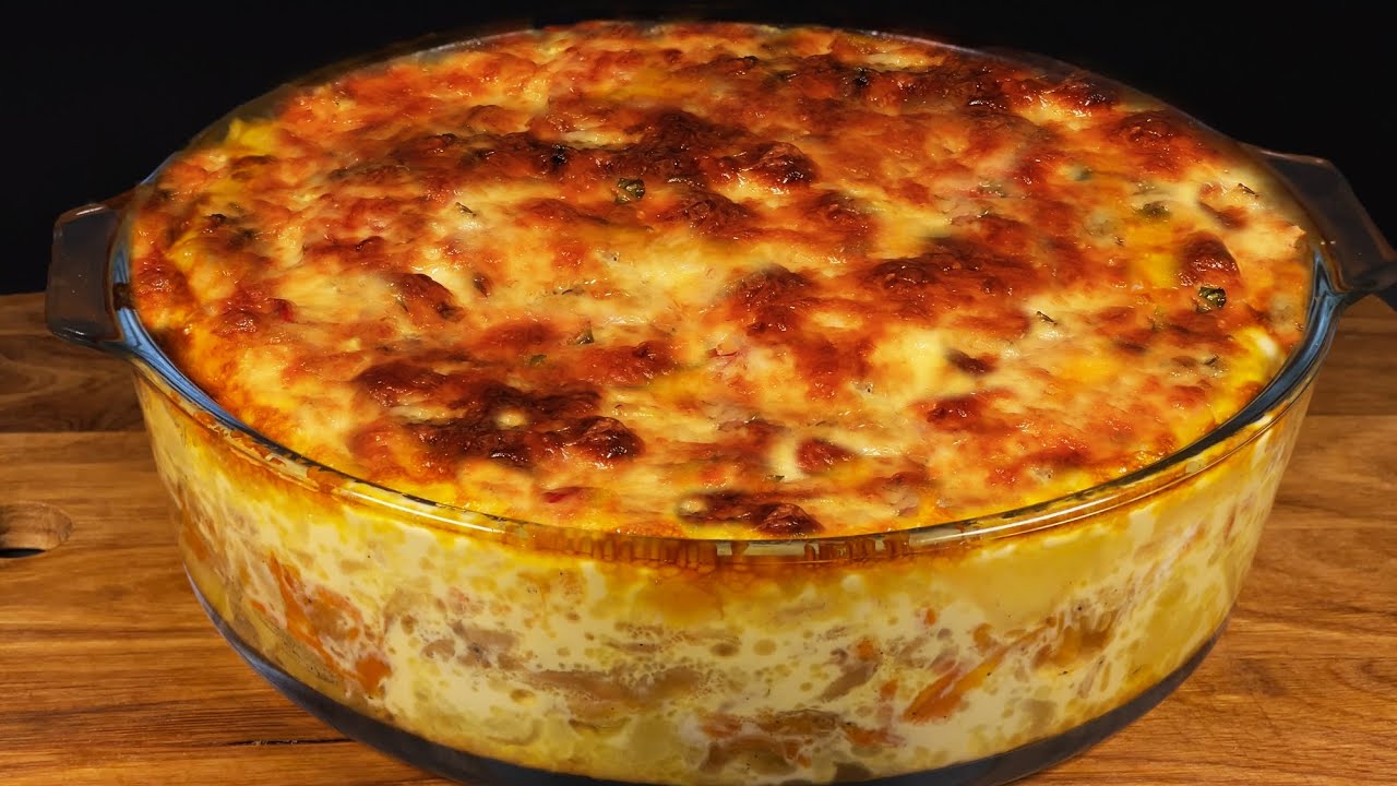 Самый вкусный рецепт запеканки из квашеной капусты и картофеля. Мне нравится этот рецепт! Просто сде