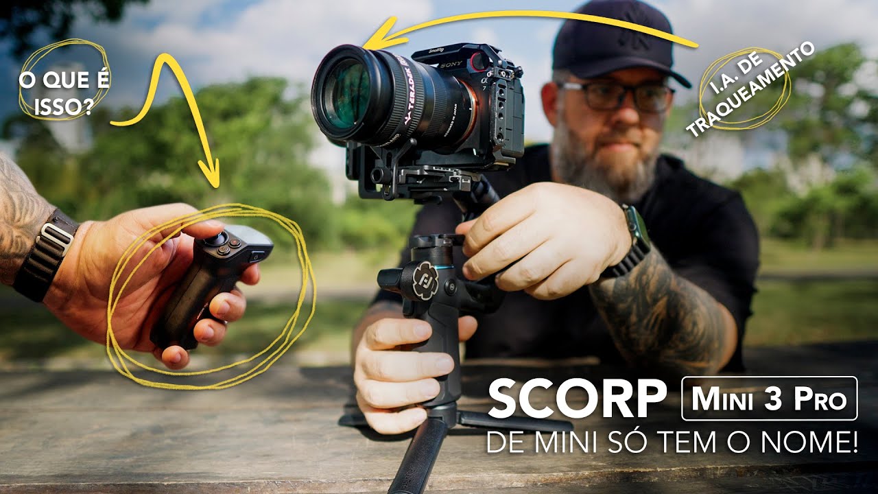 feiyutech SCORP mini 3 pro COMPACT AND POWERFUL