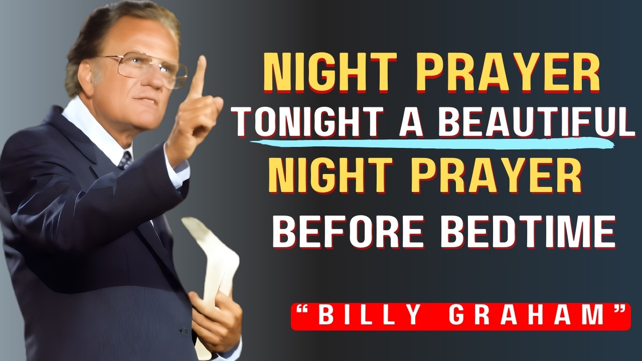 Night Prayer Tonight 🙏 Before You Sleep, Let God Fill Your Heart with Peace| Night Prayer